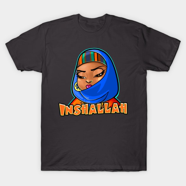 Naeema - Insahallah T-Shirt by UrbanAnnaMae